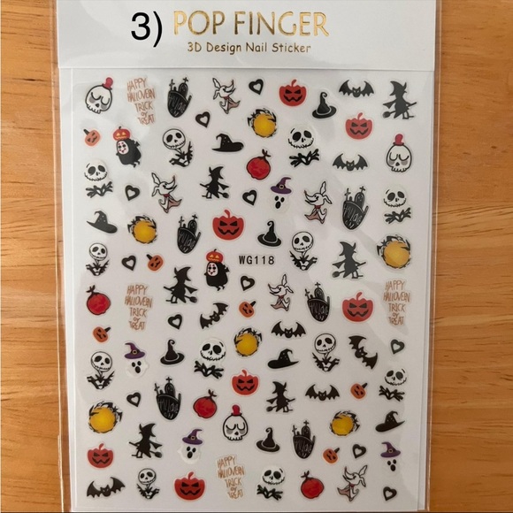 Halloween Nail Art Stickers - Picture 6 of 16